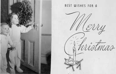 1950 Christmas Card