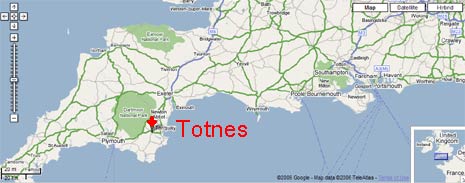 Map Totnes